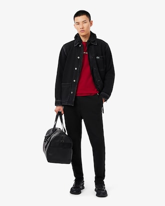 Lacoste Trim Cotton Jersey T-shirt