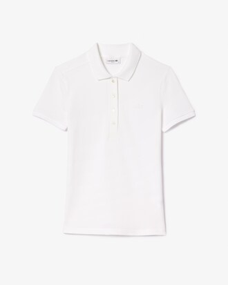 Customised Womens' Slim Fit Lacoste Polo