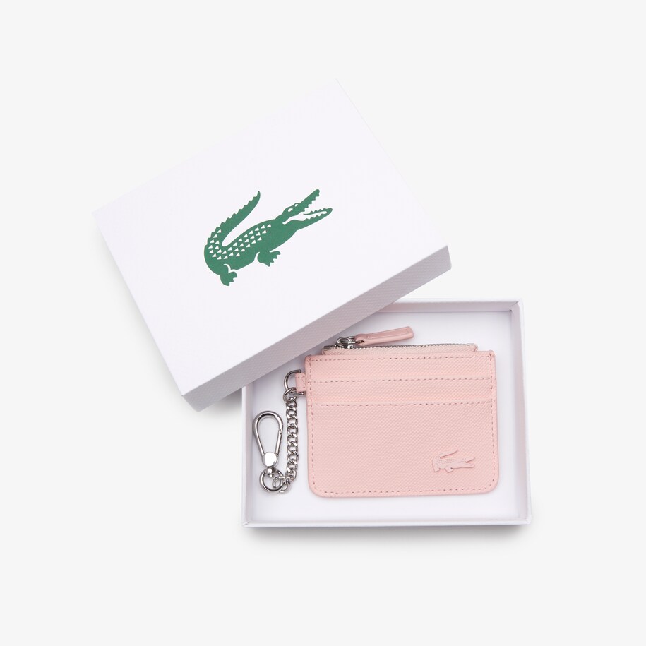 Women’s Lacoste 4 Slot Zipped Card Holder Women's Wallets & Small