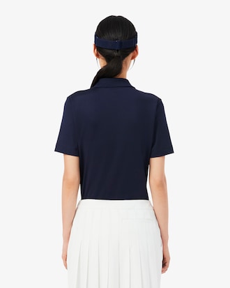 Slim Fit UV Protect Stretch Golf Polo Shirt