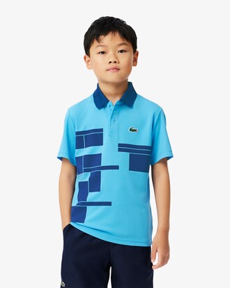 Lacoste Tennis x Novak Djokovic Piqué Polo Shirt Boys' Polo
