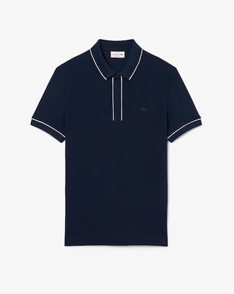 Regular Fit Paris Stretch Piqu&eacute; Polo Shirt
