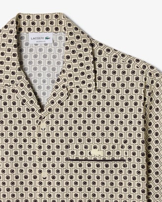 Relaxed Fit Short Sleeved Shirt