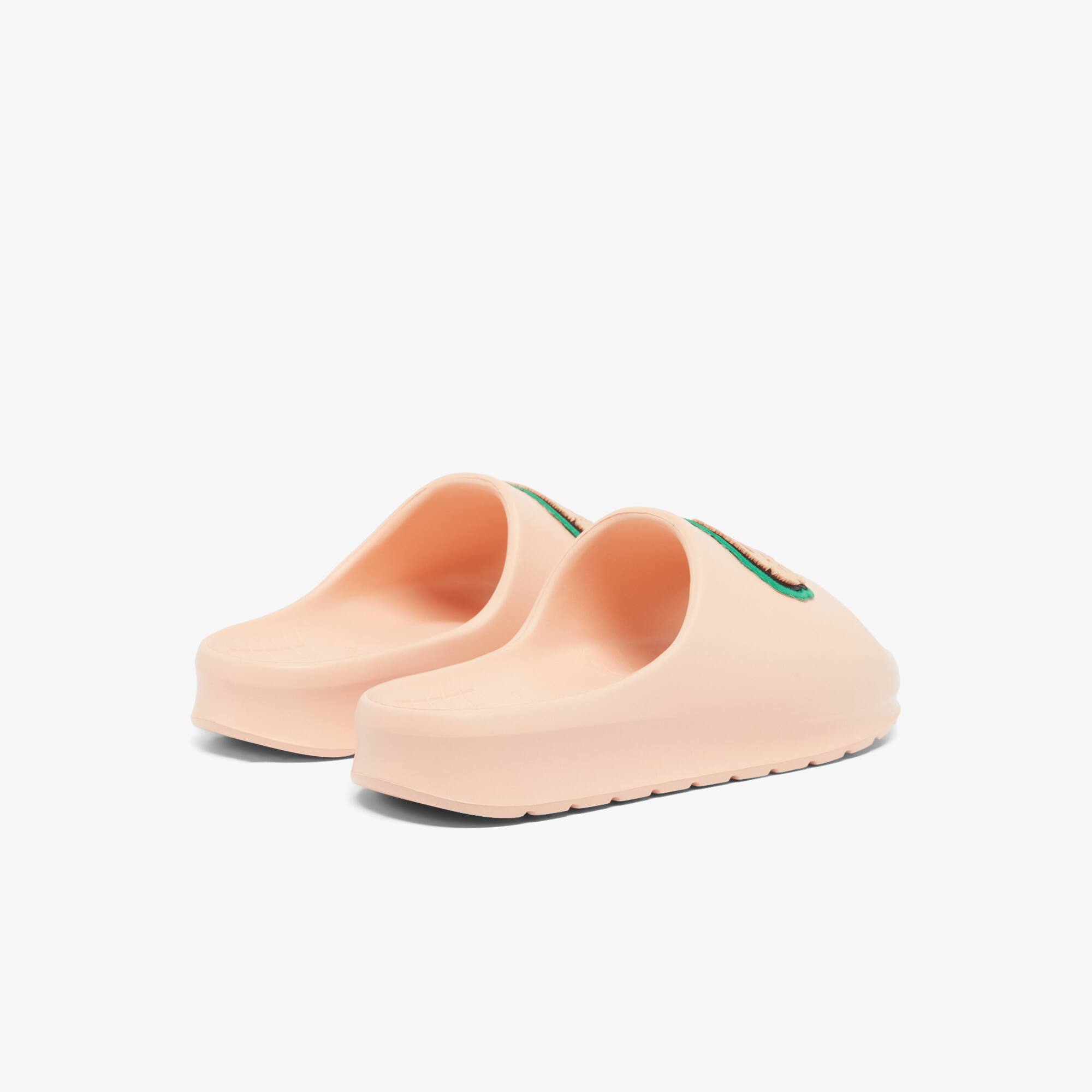■LACOSTE■ Women's Serve Slide Light Pink RZ9022W55GAOZ Women's Serve Slide 1.0 - Slides - New In 2025 | Lacoste
