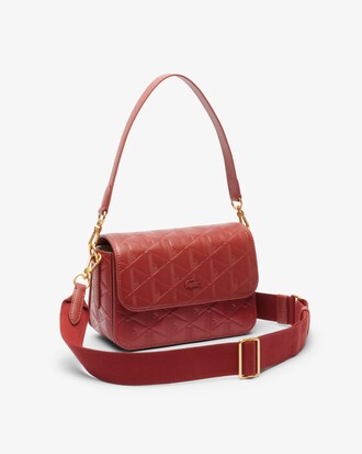 Maheki Embossed Leather Shoulder Bag