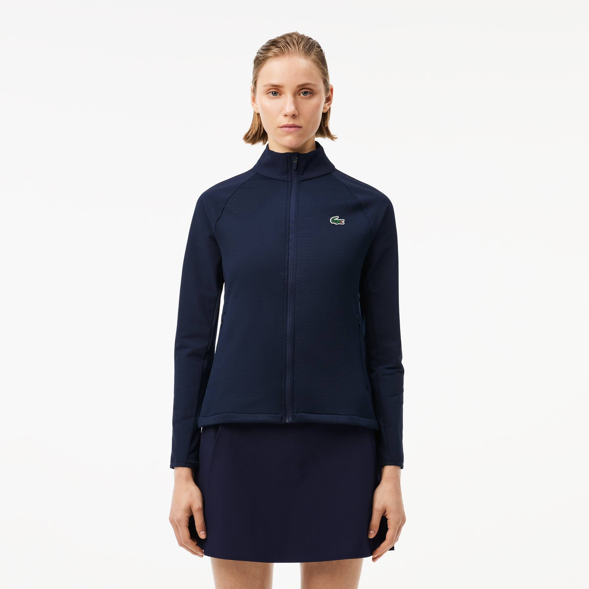 Slim Fit Golf Fleece Layering Jacket Women s Sweatshirts