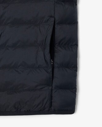 Water-Repellent Puffed Windbreaker Vest