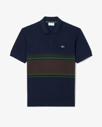 French Made Classic Fit Striped Polo Shirt