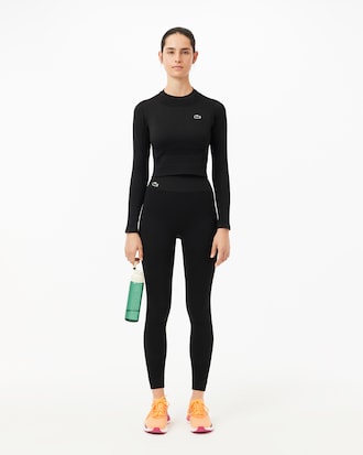 Seamless Open Back Sport Crop Top