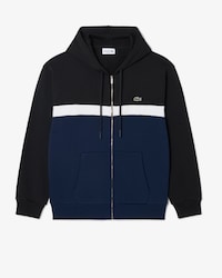 Zipped Colour-block Hoodie