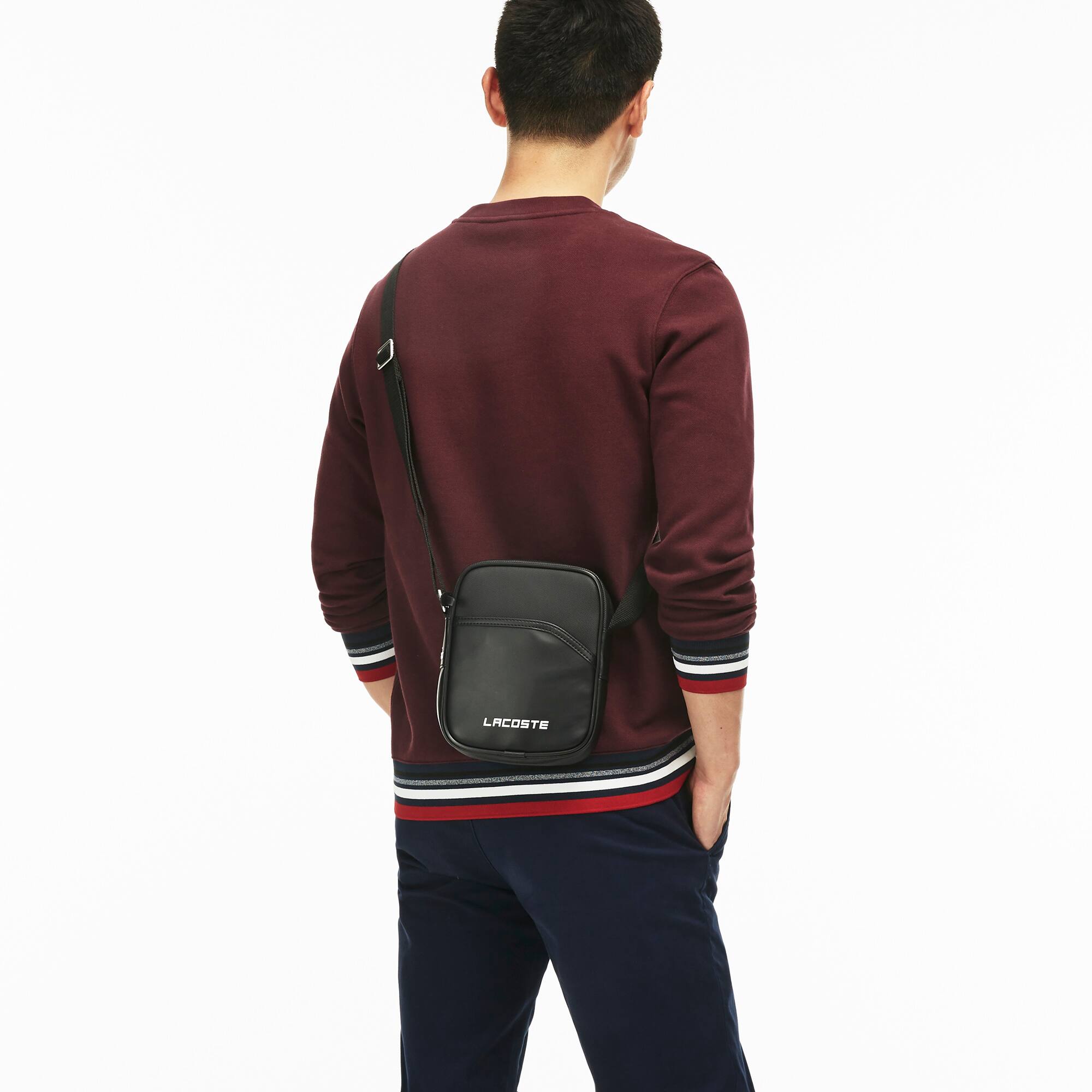 Ultimum Vertical Lacoste Lettering Men's Sport Bag Ibf7gv6ymY