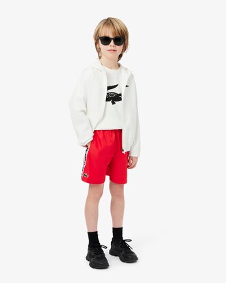 Lightweight Diamond Taffeta Tennis Shorts