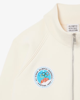 Olympic Heritage Cortina d'Ampezzo 1956 Zipped Sweater