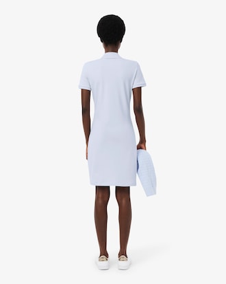 Slim Fit Stretch Piqu&eacute; Polo Dress