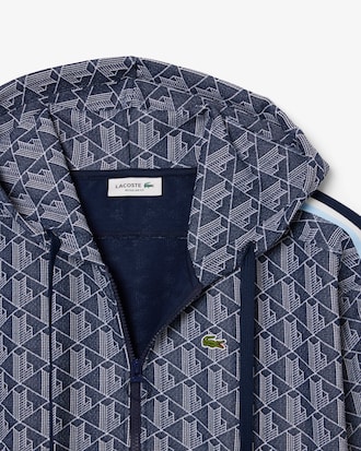 Jacquard Monogram Hoodie