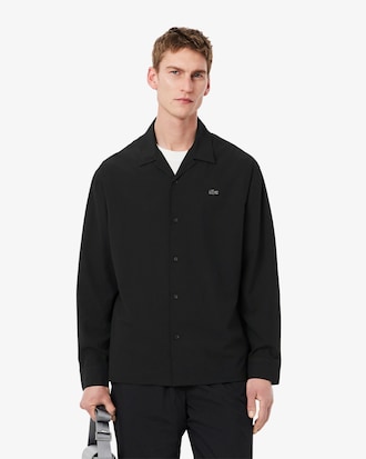 Lightweight Relaxed Fit Perforated Shirt