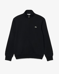 Zipped Cotton Fleece Sweatshirt
