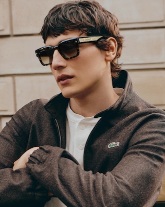 Icons Acetate Rectangle Glasses