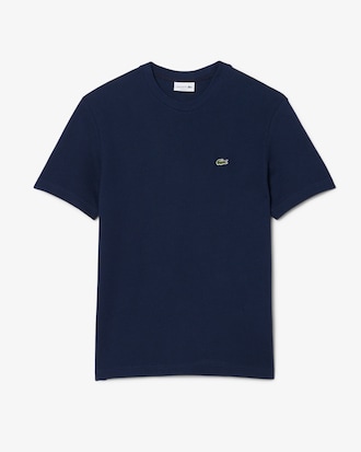 Heavy Cotton and Linen Piqu&eacute; T-shirt