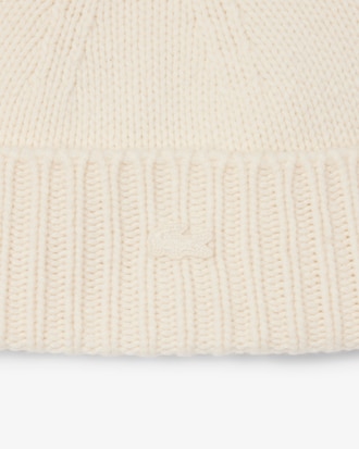 3D Rib Knit Wool Beanie