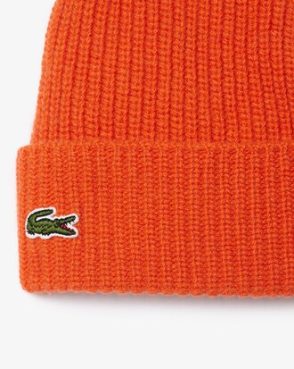 Ribbed Cashmere Beanie
