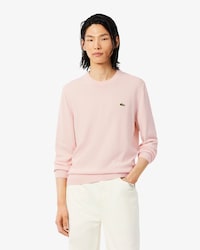 Monochrome Crew Neck Cotton Sweater
