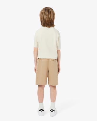 Stretch Cotton Gabardine Shorts