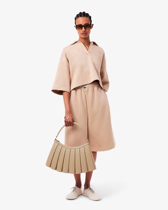 Large Lenglen Leather Bag