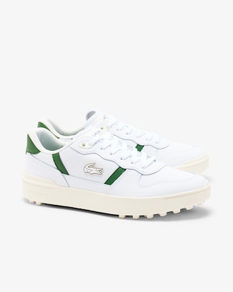 Men's T-Clip Golf Leather Golf Shoes