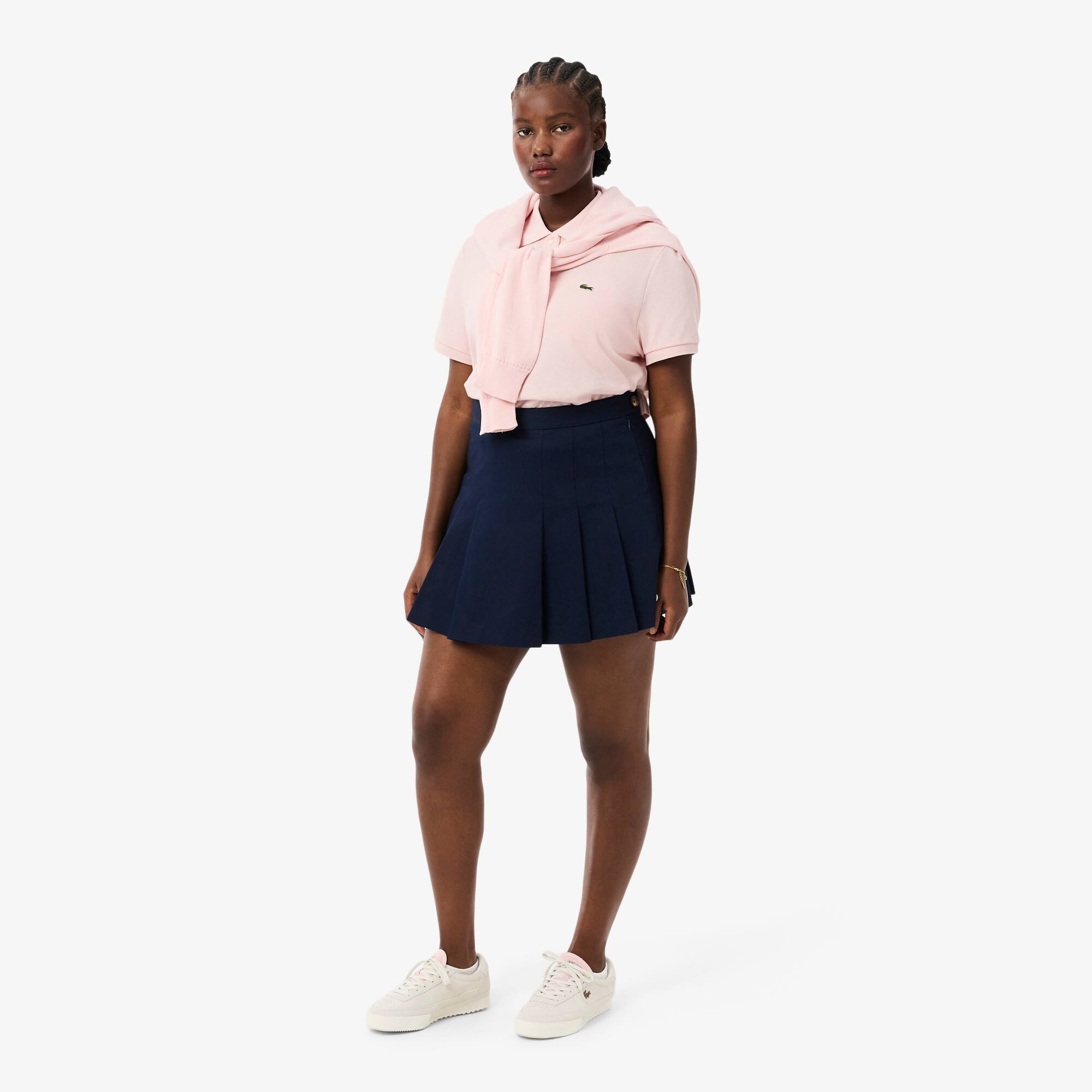 Regular Fit Supple Petit Piqué Polo Shirt - Women's Short