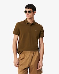 Regular Fit Paris Stretch Piqu&eacute; Polo Shirt