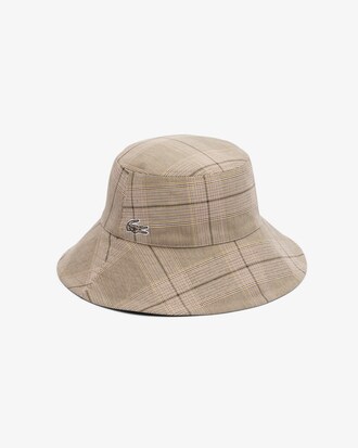 Plaid Cotton Poplin Bucket Hat