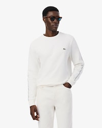 Stripe Band Fleece Sweatshirt