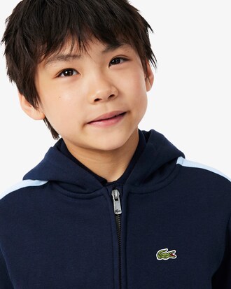 Zipped Fleece Hoodie