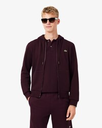 Classic Fit Zipped Fleece Sweatshirt