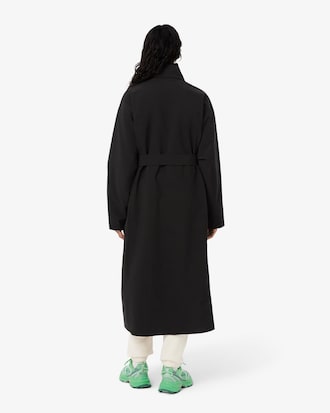 Long Oversized Water-Repellent Parka
