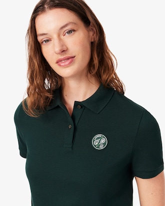 Regular Fit Petit Piqu&eacute; Badge Polo Shirt
