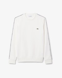 Stripe Band Fleece Sweatshirt