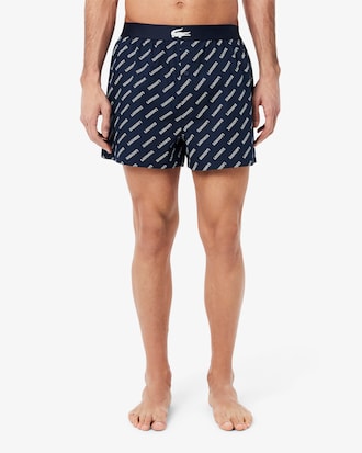 3-Pack Plain and Print Cotton Boxers