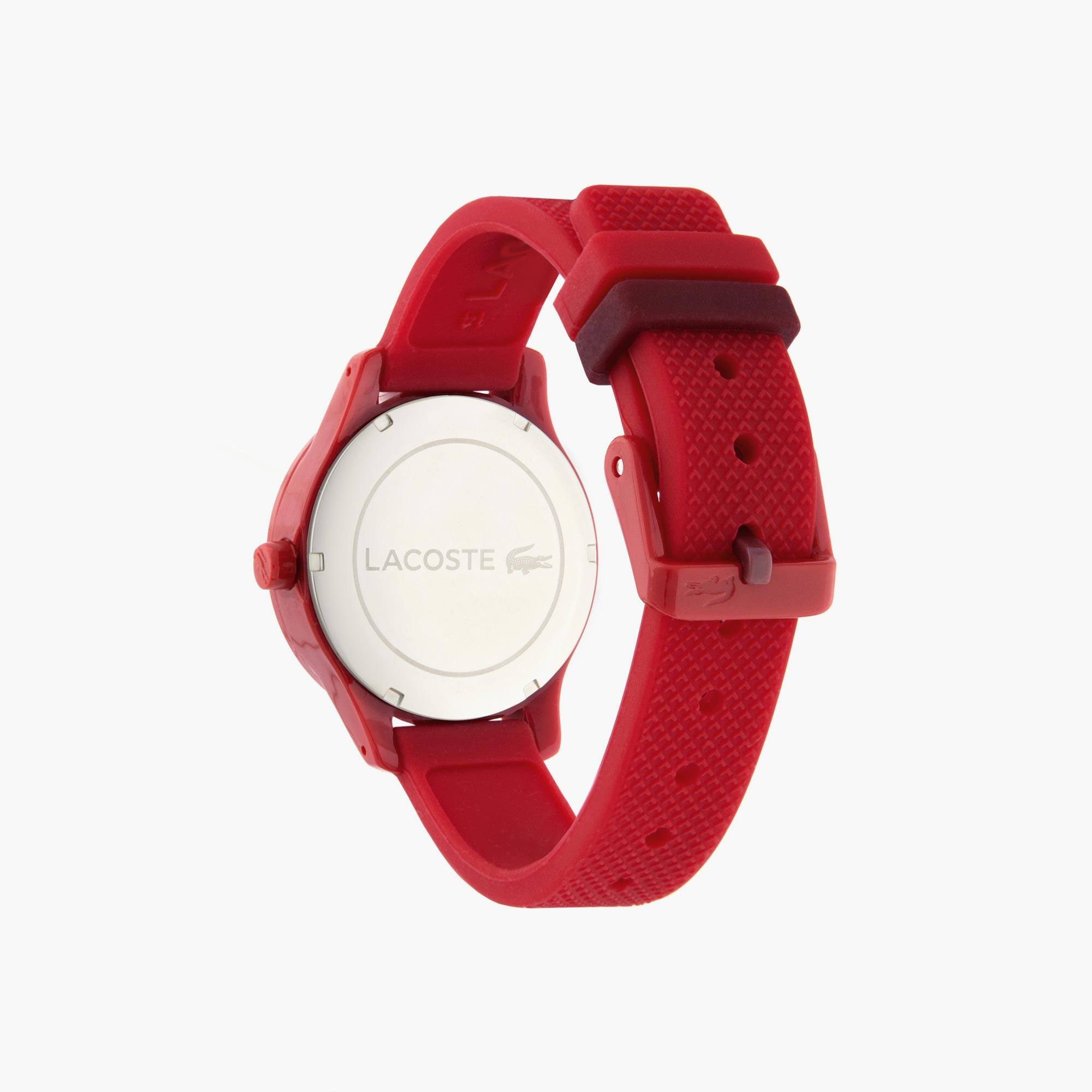 lacoste red watch