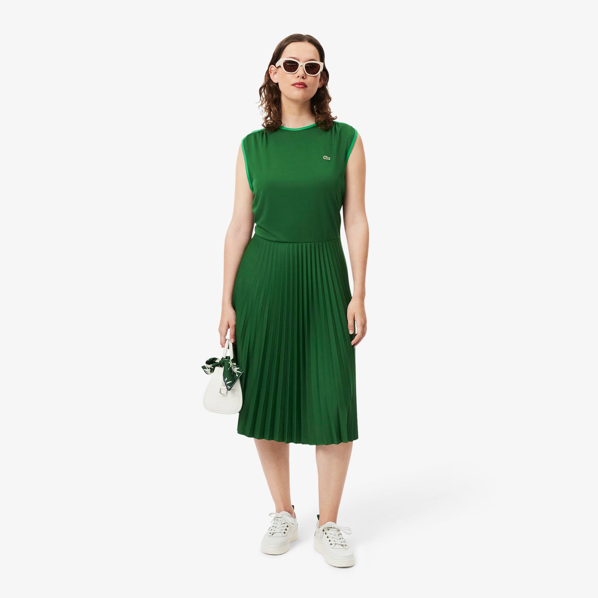 Sleeveless Pleated Dress - Women's dresses & skirts - New In