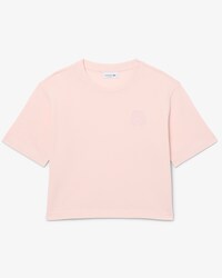 Shield Embroidery Petit Piqu&eacute; T-shirt