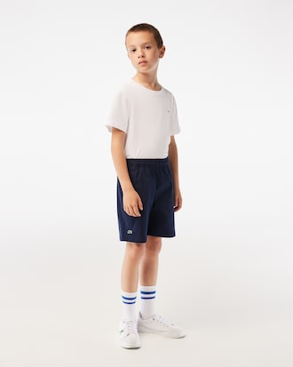 Stretch Cotton Gabardine Shorts