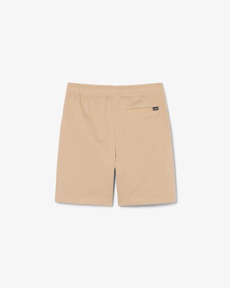 Stretch Cotton Twill Chino Shorts