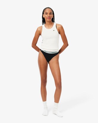 Stretch Cotton String Briefs
