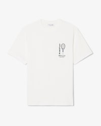 Printed Embroidery Accent Cotton Jersey T-shirt