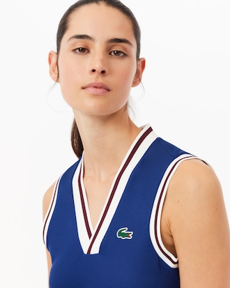 Piqué Tennis Dress with Removable Liner
