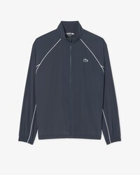Sport Water-Repellent Trim Accent Track Jacket
