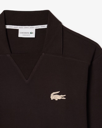 Waffled Cotton Loungewear T-shirt