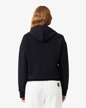 Zipped Piqu&eacute; Hoodie